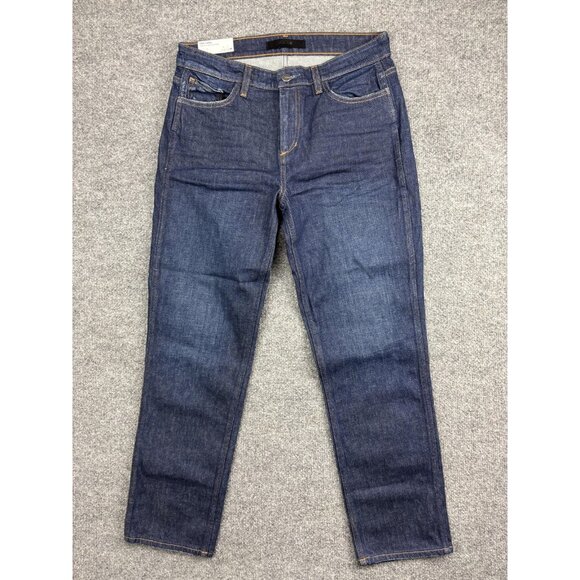 Joe's Jeans Jeans Womens 29 Blue The Lara Mid Rise Cigarette Ankle Stretch Denim - Picture 1 of 9